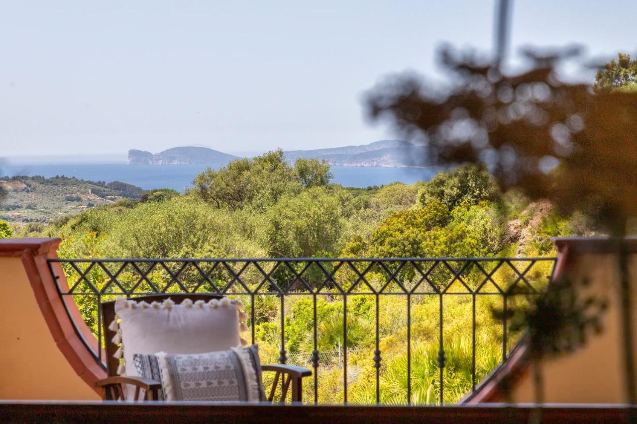 Sardinia Re - Villa Martin Panoramic View Alghero Luaran gambar